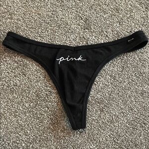PINK Victoria's Secret Black Panties